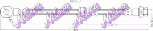 Brovex-Nelson H6889 - Bremžu šļūtene autodraugiem.lv