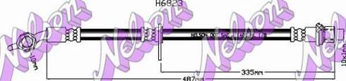 Brovex-Nelson H6823 - Bremžu šļūtene autodraugiem.lv