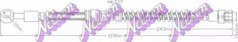 Brovex-Nelson H6737 - Bremžu šļūtene autodraugiem.lv