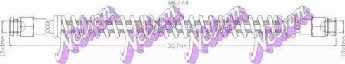 Brovex-Nelson H6774 - Bremžu šļūtene autodraugiem.lv
