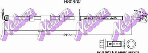 Brovex-Nelson H8090Q - Bremžu šļūtene autodraugiem.lv