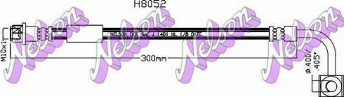 Brovex-Nelson H8052 - Bremžu šļūtene autodraugiem.lv