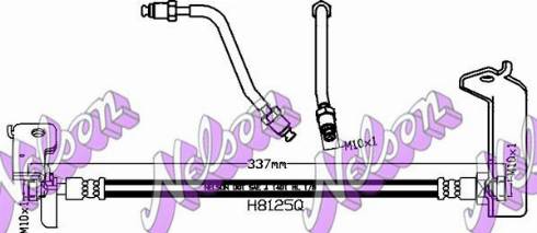 Brovex-Nelson H8125Q - Bremžu šļūtene autodraugiem.lv