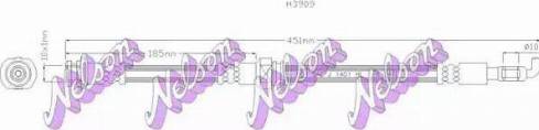 Brovex-Nelson H3909 - Bremžu šļūtene autodraugiem.lv