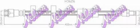 Brovex-Nelson H3629 - Bremžu šļūtene autodraugiem.lv