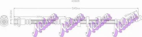 Brovex-Nelson H3819 - Bremžu šļūtene autodraugiem.lv
