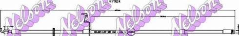 Brovex-Nelson H7924 - Bremžu šļūtene autodraugiem.lv