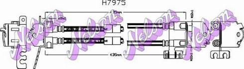 Brovex-Nelson H7975 - Bremžu šļūtene autodraugiem.lv