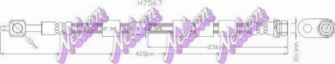 Brovex-Nelson H7567 - Bremžu šļūtene autodraugiem.lv
