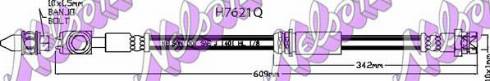 Brovex-Nelson H7621Q - Bremžu šļūtene autodraugiem.lv