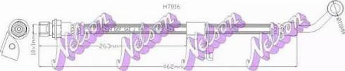Brovex-Nelson H7016 - Bremžu šļūtene autodraugiem.lv