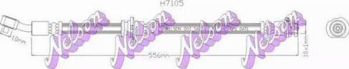 Brovex-Nelson H7105 - Bremžu šļūtene autodraugiem.lv