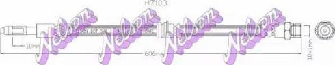 Brovex-Nelson H7103 - Bremžu šļūtene autodraugiem.lv