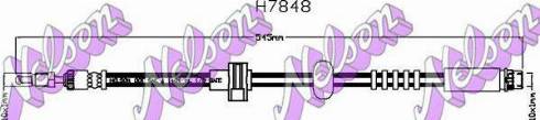 Brovex-Nelson H7848 - Bremžu šļūtene autodraugiem.lv