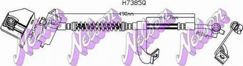 Brovex-Nelson H7385Q - Bremžu šļūtene autodraugiem.lv