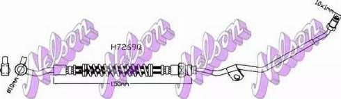 Brovex-Nelson H7269Q - Bremžu šļūtene autodraugiem.lv