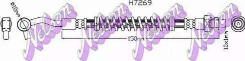 Brovex-Nelson H7269 - Bremžu šļūtene autodraugiem.lv