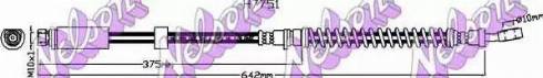 Brovex-Nelson H7751 - Bremžu šļūtene autodraugiem.lv