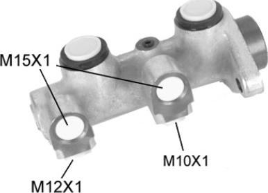 BSF 05198 - Galvenais bremžu cilindrs autodraugiem.lv
