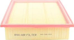 BSG BSG 60-135-012 - Gaisa filtrs autodraugiem.lv
