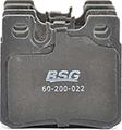 BSG BSG 60-200-022 - Bremžu uzliku kompl., Disku bremzes autodraugiem.lv