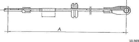 Cabor 10.969 - Trose, Stāvbremžu sistēma autodraugiem.lv