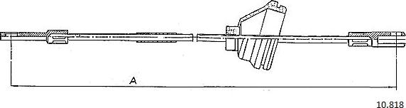 Cabor 10.818 - Trose, Stāvbremžu sistēma autodraugiem.lv