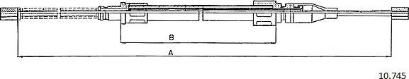 Cabor 10.745 - Trose, Stāvbremžu sistēma autodraugiem.lv