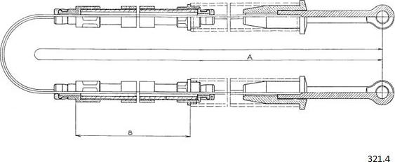 Cabor 321.4 - Trose, Stāvbremžu sistēma autodraugiem.lv