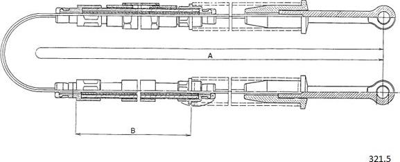 Cabor 321.5 - Trose, Stāvbremžu sistēma autodraugiem.lv