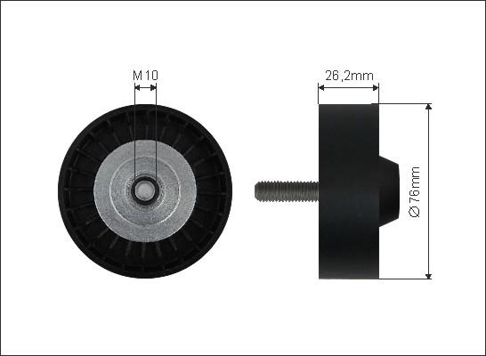 Caffaro 452-137 - Parazīt / Vadrullītis, Ķīļrievu siksna autodraugiem.lv