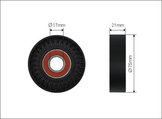 Caffaro 269-00 - Parazīt / Vadrullītis, Ķīļrievu siksna autodraugiem.lv