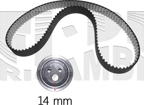 Caliber 0590KR - Zobsiksnas komplekts autodraugiem.lv