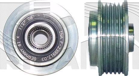 Caliber 87506 - Piedziņas skriemelis, Ģenerators autodraugiem.lv