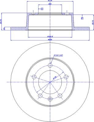 Brembo 08.9371.14 - Bremžu diski autodraugiem.lv