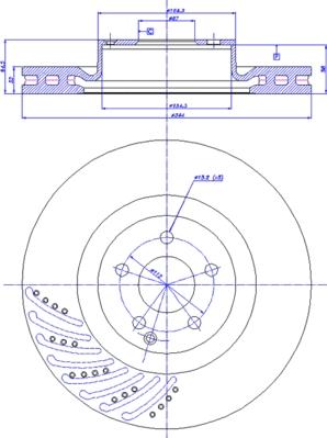 Magneti Marelli 360406114700 - Bremžu diski autodraugiem.lv