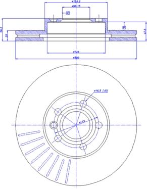 Maxgear 19-1035 - Bremžu diski autodraugiem.lv