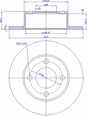 Maxtech 871011.0000 - Bremžu diski autodraugiem.lv