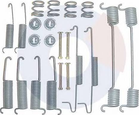 Carrab Brake Parts 3084 - Piederumu komplekts, Bremžu loki autodraugiem.lv