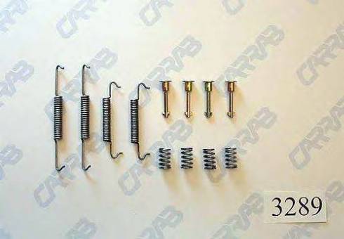 Carrab Brake Parts 3289 - Piederumu komplekts, Stāvbremzes mehānisma bremžu loks autodraugiem.lv