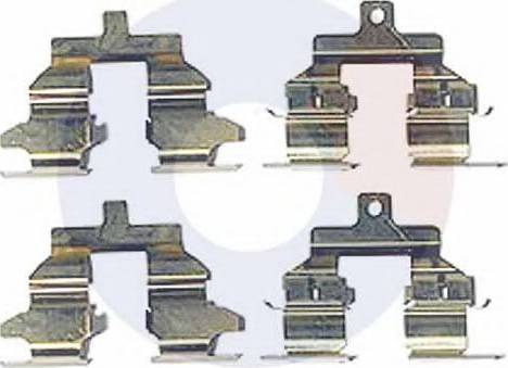 Carrab Brake Parts 2467 - Piederumu komplekts, Disku bremžu uzlikas autodraugiem.lv