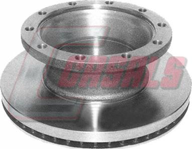 Casals 55165 - Bremžu diski autodraugiem.lv