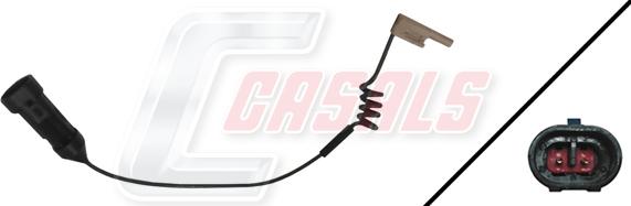 Casals 50083A - Indikators, Bremžu uzliku nodilums autodraugiem.lv