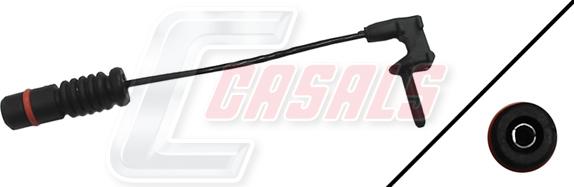 Casals 50032 - Indikators, Bremžu uzliku nodilums autodraugiem.lv
