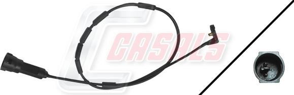 Casals 50234 - Indikators, Bremžu uzliku nodilums autodraugiem.lv