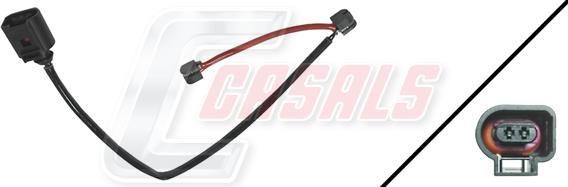 Casals 50223 - Indikators, Bremžu uzliku nodilums autodraugiem.lv