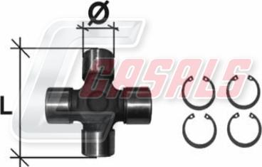 Casals CR32 - Šarnīrs, Garenvārpsta autodraugiem.lv