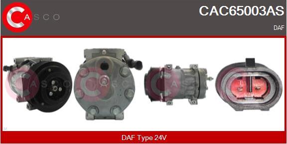 Casco CAC65003AS - Kompresors, Gaisa kond. sistēma autodraugiem.lv