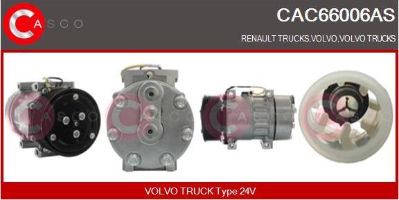 Casco CAC66006AS - Kompresors, Gaisa kond. sistēma autodraugiem.lv