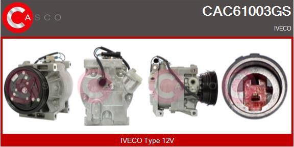 Casco CAC61003GS - Kompresors, Gaisa kond. sistēma autodraugiem.lv